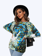 Lässiges Oberteilkleid mit Rundhalsausschnitt